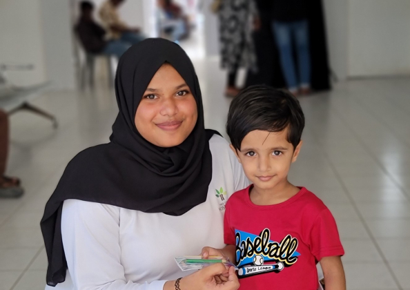 Tree Top Hospital takes Multi-Speciality Health Camp to N.Atoll Manadhoo