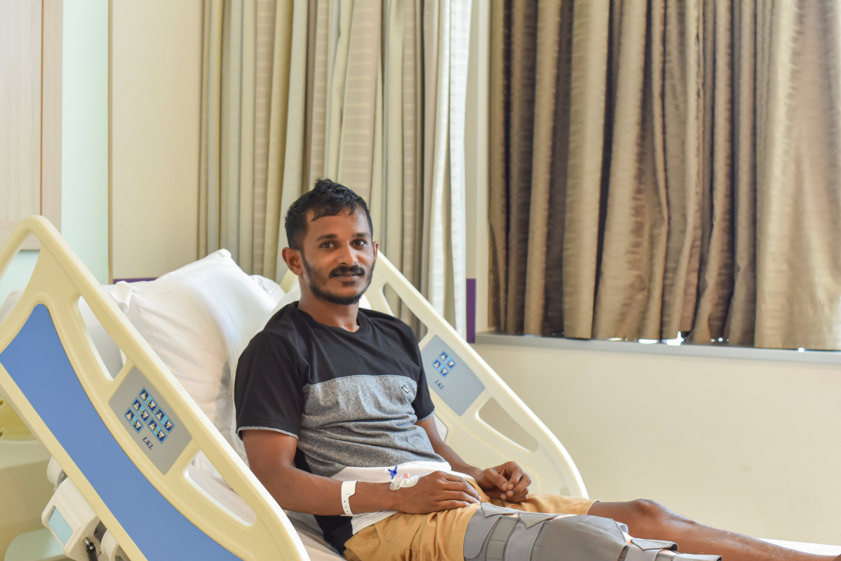  Tree Top Hospital successfully completes ACL reconstruction surgery for Ali Fasir