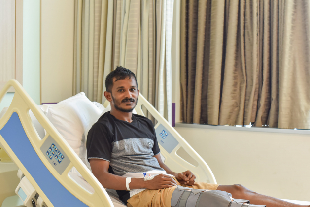  Tree Top Hospital successfully completes ACL reconstruction surgery for Ali Fasir