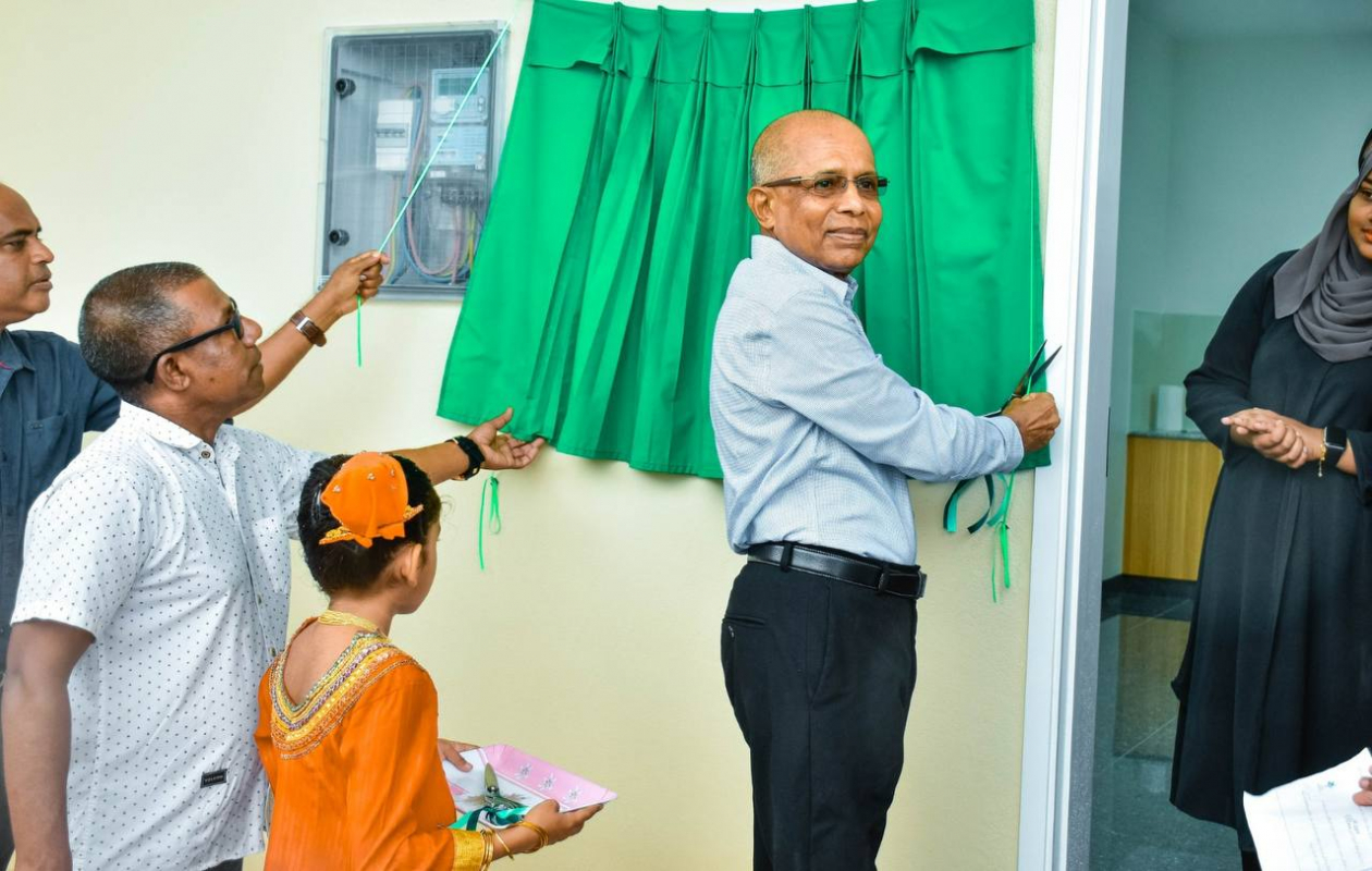 Tree Top Hospital opens Contact Centre in B. Eydhafushi