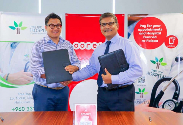 Tree Top Hospital Partners With Dhiraagu And Ooredoo Maldives To Introduce Mobile Pay Options