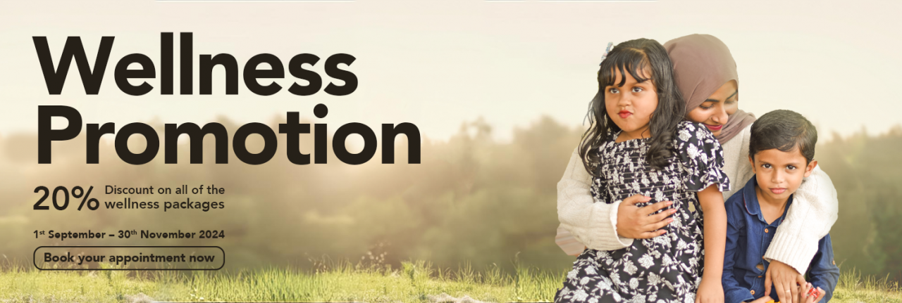 Tree Top Hospital Launches "Wellness Promotion" with Discounted Packages!