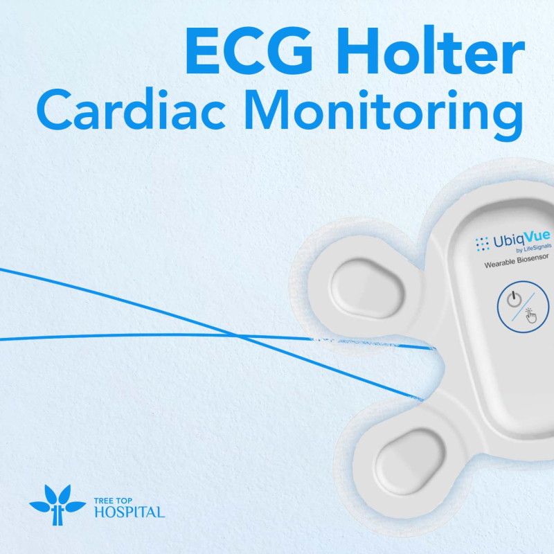Tree Top Hospital introduced the LifeSignals 1AXe Biosensor ECG Holter for advanced cardiac monitoring.