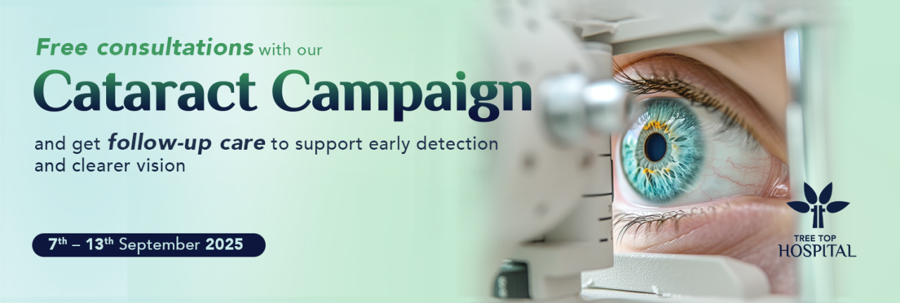 Tree Top Hospital Launches Special Cataract Campaign with Free Consultations